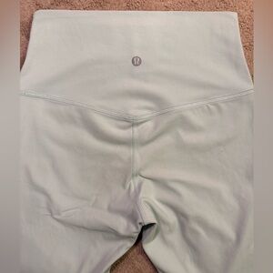 Lululemon sea foam green leggings size